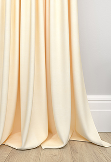 Florence Faux Suede, Fresh Cream - Made to Measure Curtains